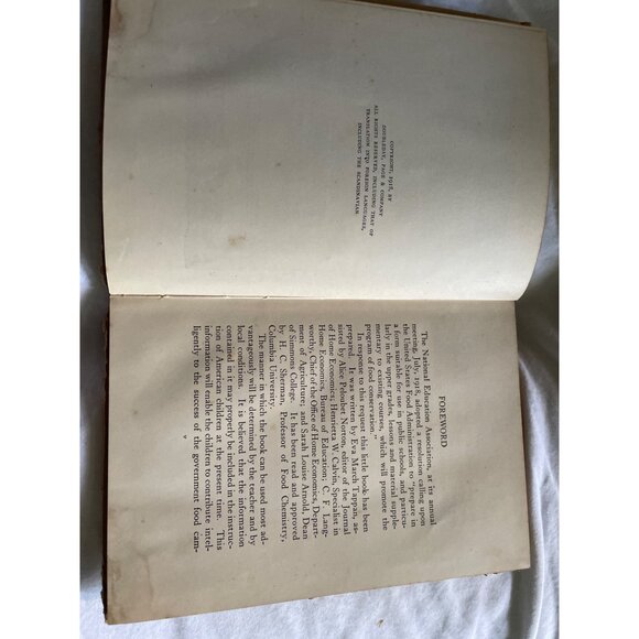 Food Saving And Sharing Vintage U.S. Food Administration Paperback 1918 - Picture 6 of 16